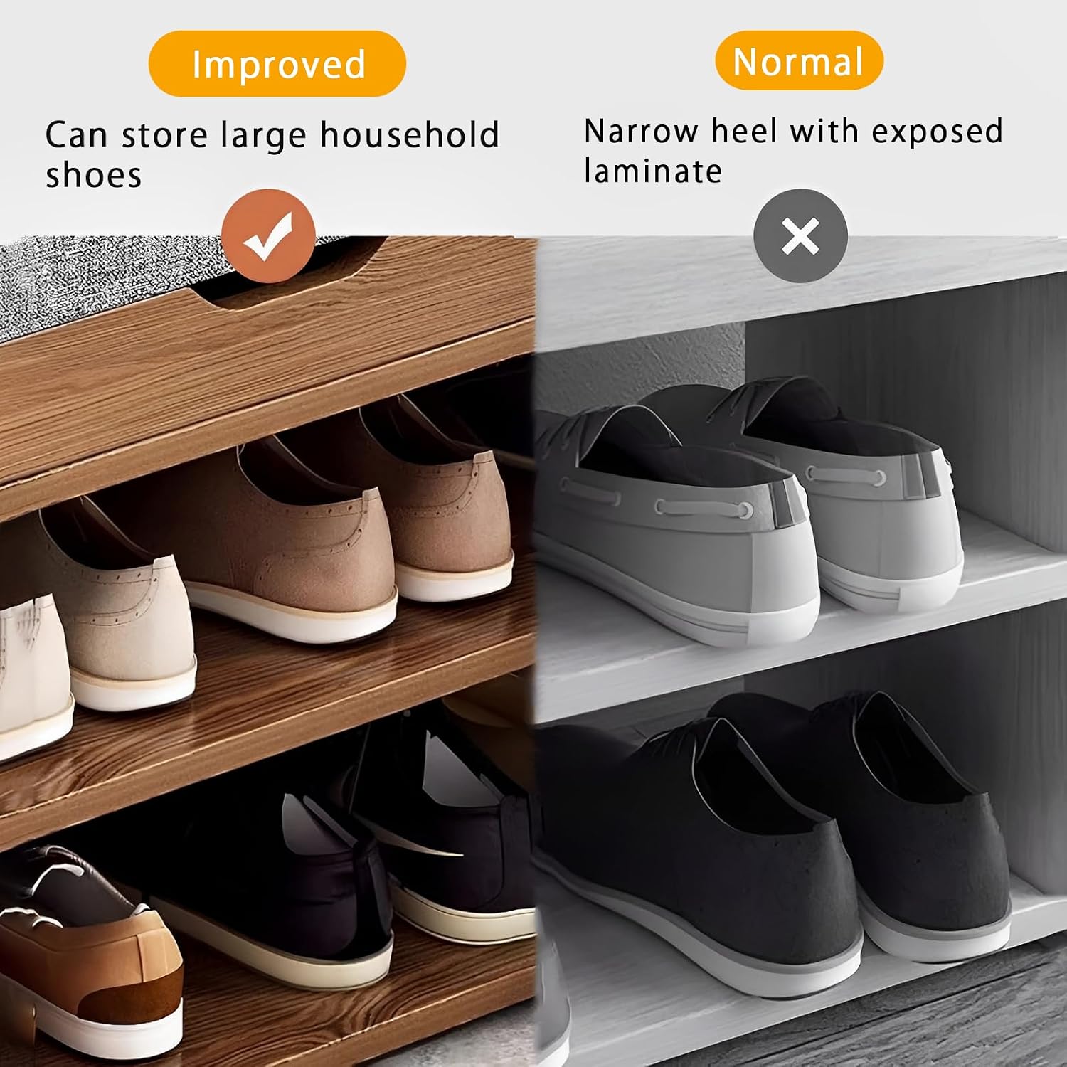 Modern Lift-Top Shoe Storage Hallway Bench