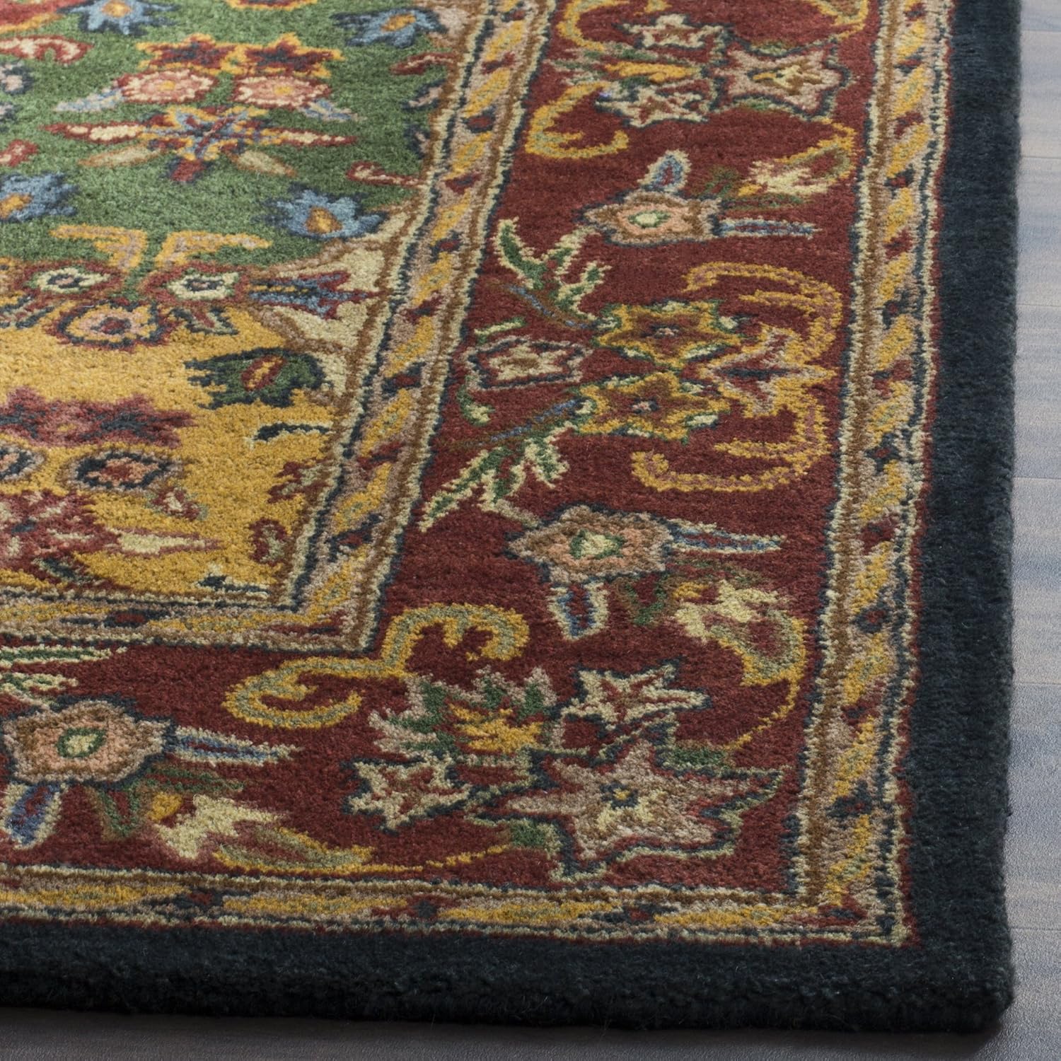 Handmade Oriental Wool Accent Rug