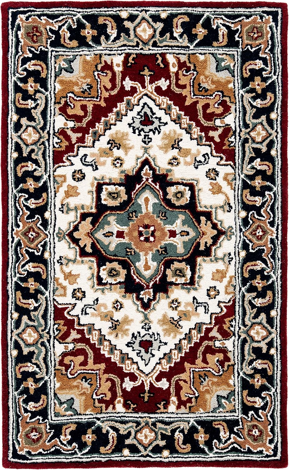 Handmade Oriental Wool Accent Rug