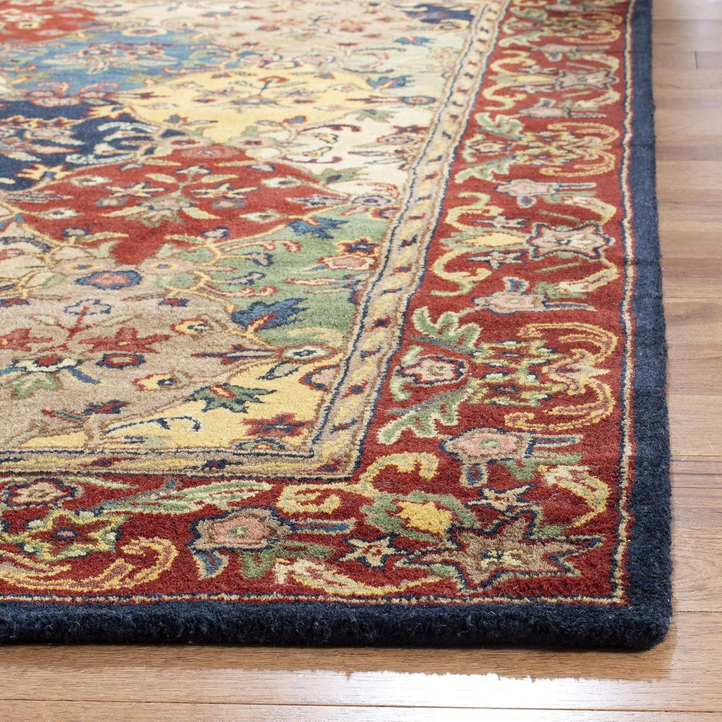 Handmade Oriental Wool Accent Rug
